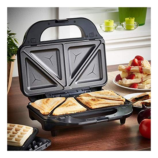 VonShef 2in1 Sandwich Toaster And Waffle Maker, Toasters Reviews and Comments