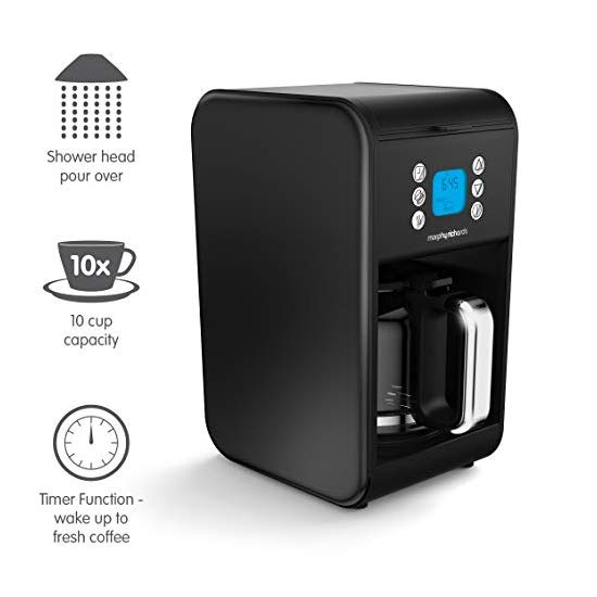 Morphy Richards 162008 Pour Over Filter Coffee Maker 1 8 Litre 900 W