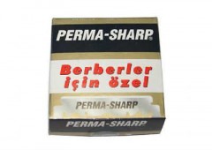 Perma Sharp 100lu Kirik Jilet Berber Jileti-0