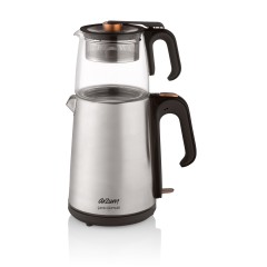 Arzum AR3024 Çaycı Heptaze Çay Makinesi - Inox / Cam-0