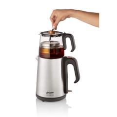 Arzum AR3024 Çaycı Heptaze Çay Makinesi - Inox / Cam-4