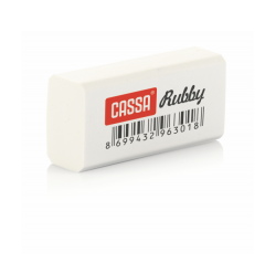 CASSA Plastik Yumuşak Silgi, Rubby, 41 mm – 9630