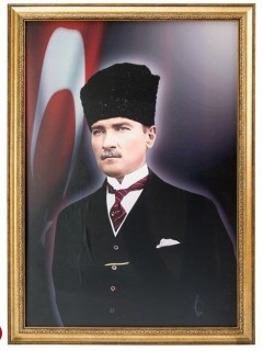Akyazı Atatürk Posteri , Elit Çerçeve, 50×70 – 5