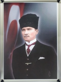 Akyazı Atatürk Posteri , Metal Çerçeve – 5