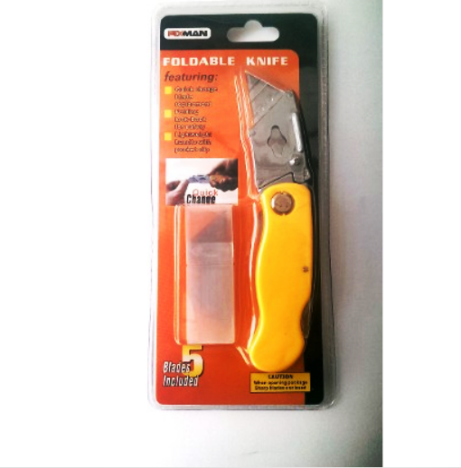 Fixman Foldable Knife Halı Kesme Bıçağı