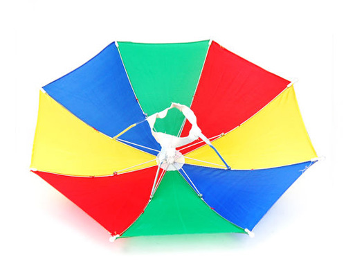 Şapka Şemsiye,Kafaya Takılan Şemsiye Kafa Şemsiyesi Toptan Perakende