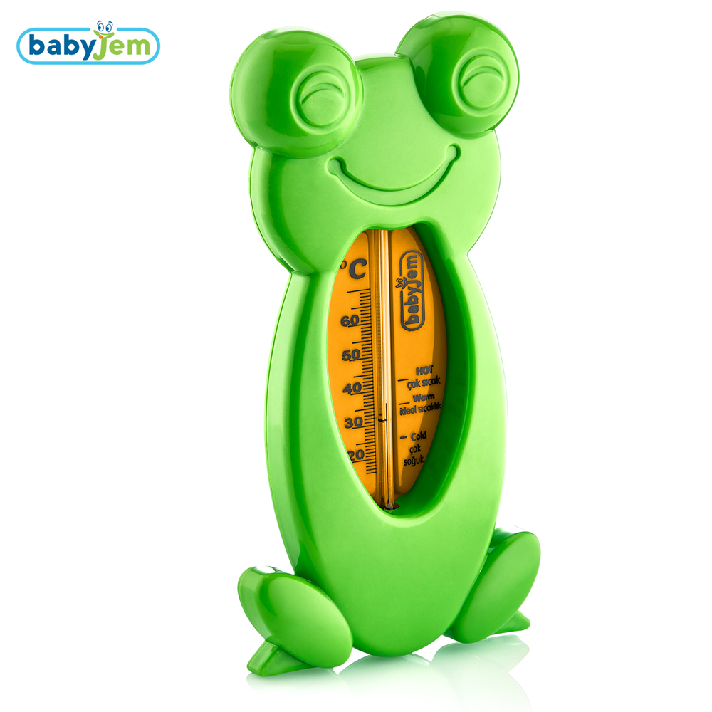 Babyjem Kurbaga Banyo&Oda Termometresi Yeşil