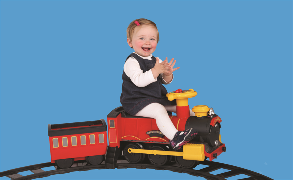 Sunny Baby 7221E Steam Train Express - Kırmızı