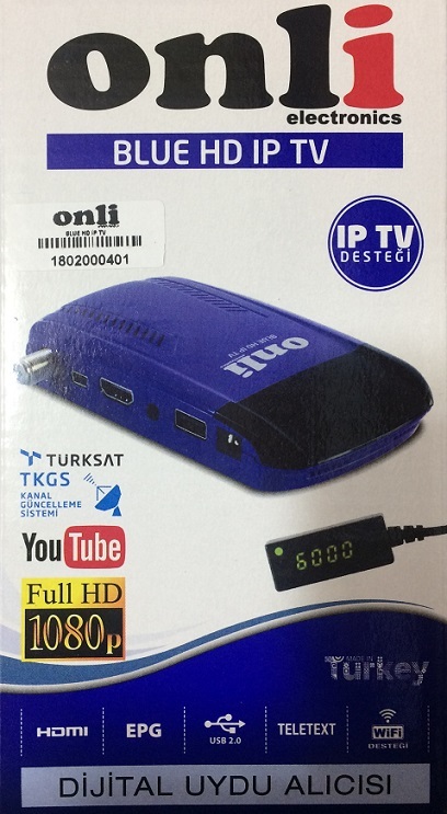 Onli Blue HD IP TV Uydu Alıcısı
