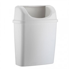 Rulopak Duvara Monte Plastik Çöp Kovası (Beyaz)-0
