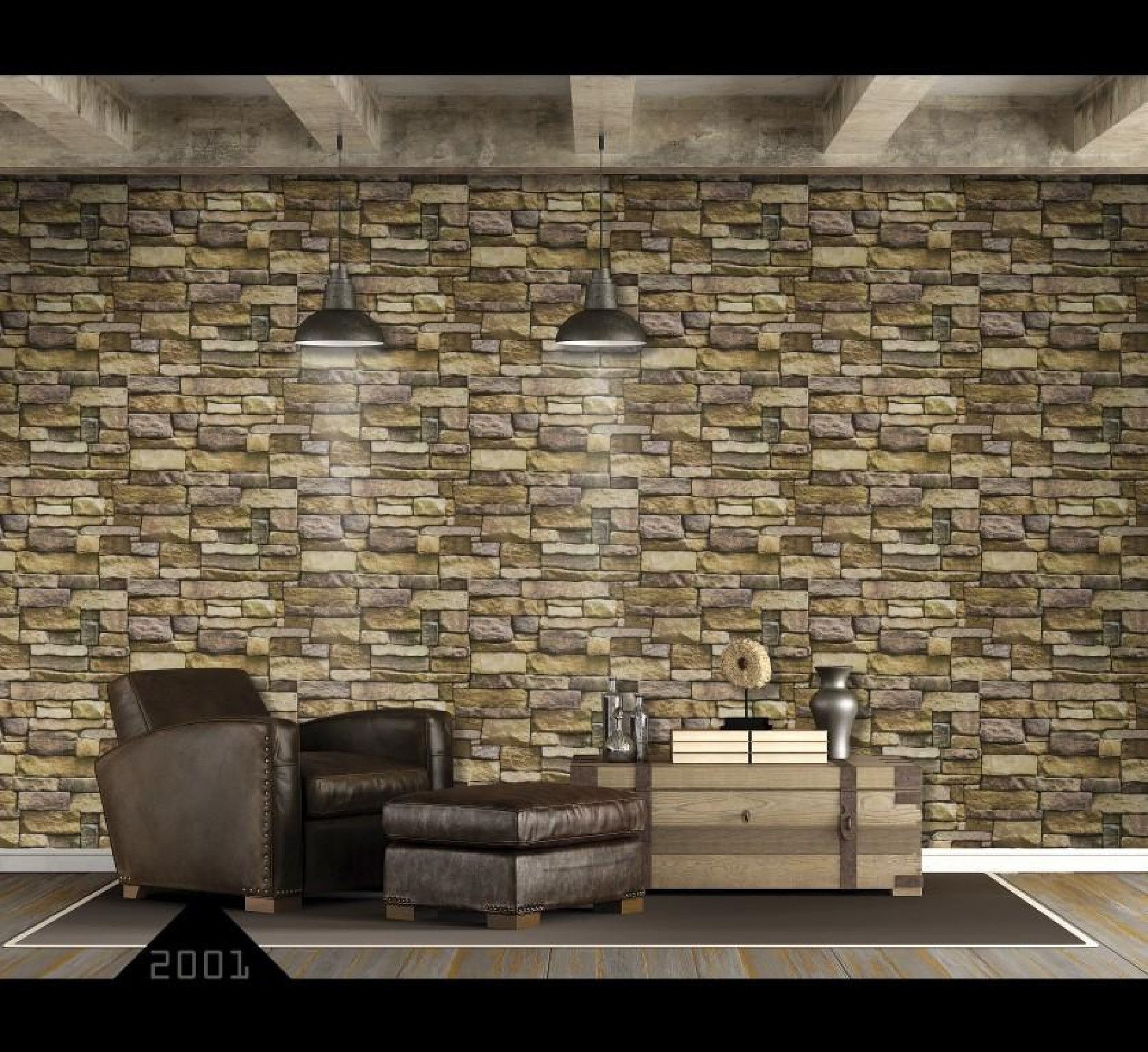 3D SİNGLE DUVAR KAĞIDI 5 M2