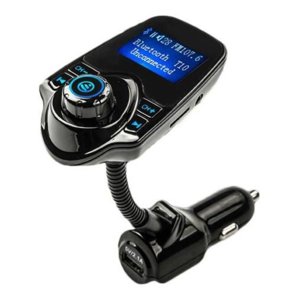 T10 Wifi Bluetooth Araç Kiti Fm USB Giriş Transmitter