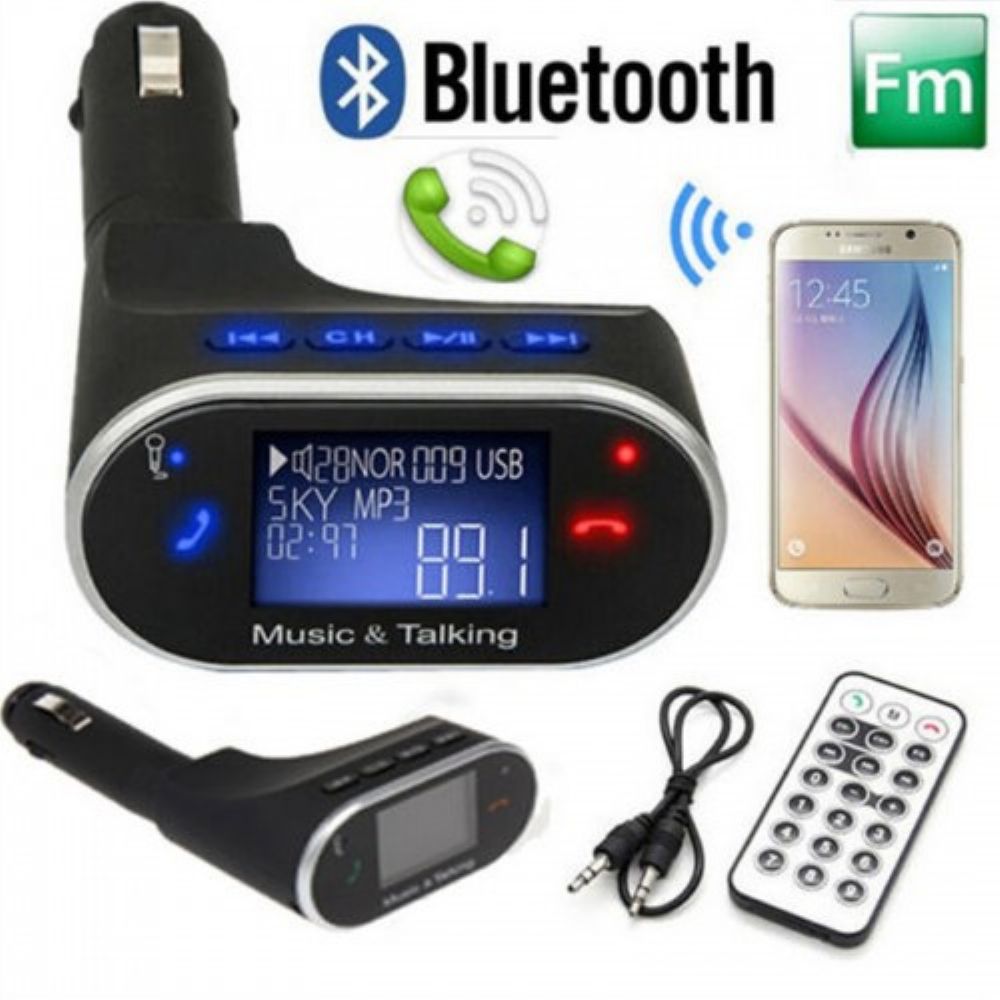 Kıngboss Handsfree Bluetooth Araç Kiti Fm Transmitter 