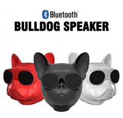 Bulldog Köpek Tasarımlı Bluetooth Hoparlör-0