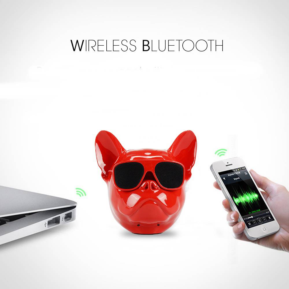 Bulldog Köpek Tasarımlı Bluetooth Hoparlör