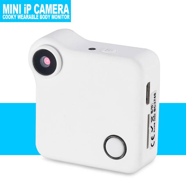 Mini Kamera Camsoy C1 Giyilebilir IP Kamera 