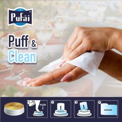 Pufai Puff Clean Doğal Temizlik Mendili 24 Kapsül 1 Kutu-3