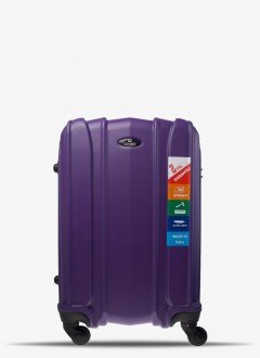 Kırılmaz Sert Valiz / Mor - Küçük