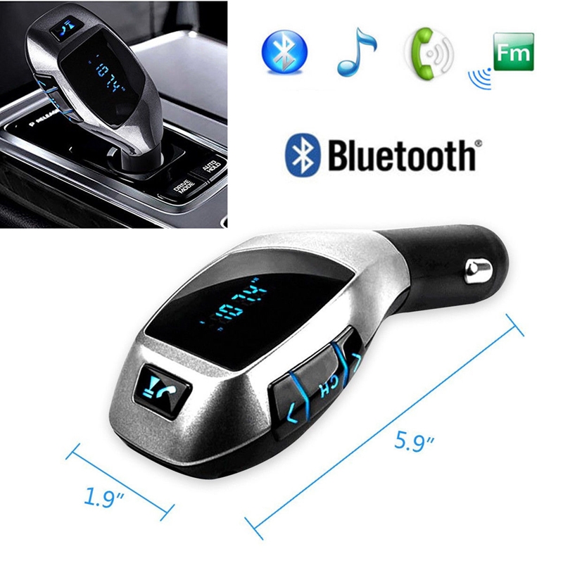 Bluetoothlu Araç Kiti Fm Transmitter X5