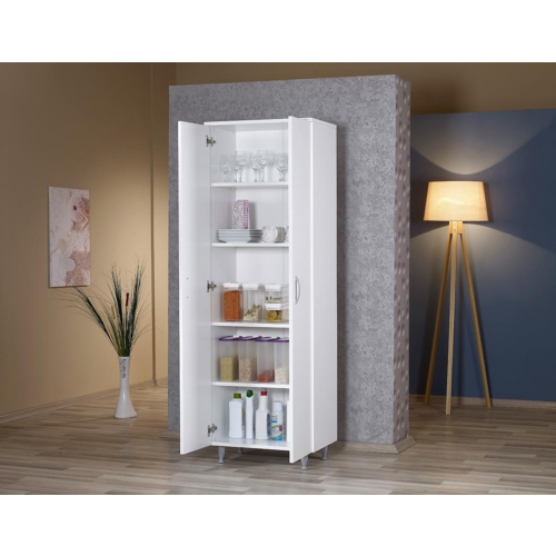 Mobusta İda Kapak Beyaz Çok Amaçlı Mutfak Banyo Dolabı