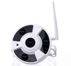 IP Panoramik Kamera Wifi ip Mini Video kamera Bakıcı Kamerası-1