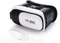 Kumandalı 3D Sanal Gerçeklik Gözlüğü Akıllı Gözlük VR BOX-0
