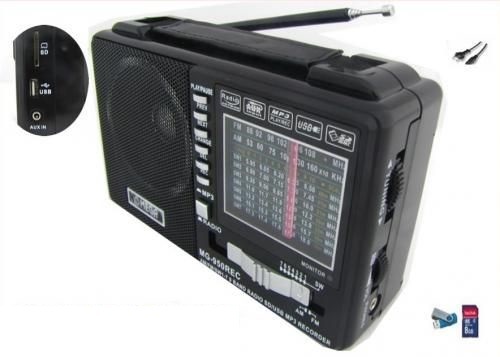 Mega Mg-950U Rec Usb Ve Kart Girişli Manuel El Radyosu