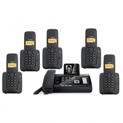 Gigaset DL500A & A120 Kablosuz Telesekreterli Telefon Santrali-4