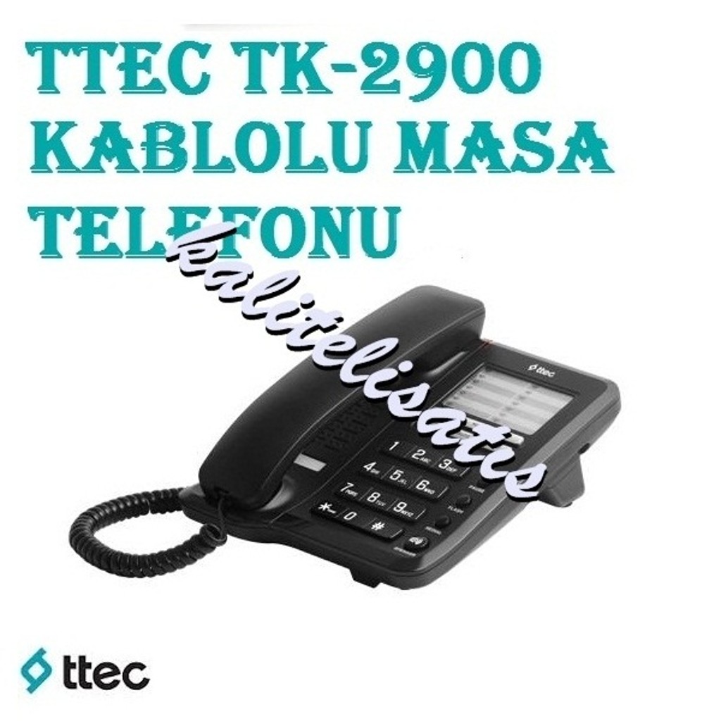 Ttec Tk-2900 Kablolu Duvar ve Masa Üstü Telefon