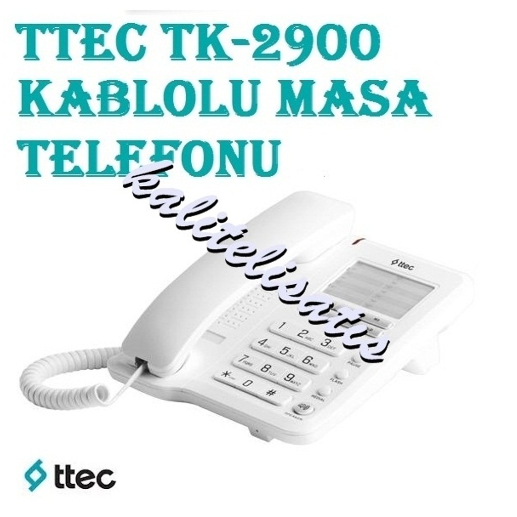 Ttec Tk-2900 Kablolu Duvar ve Masa Üstü Telefon