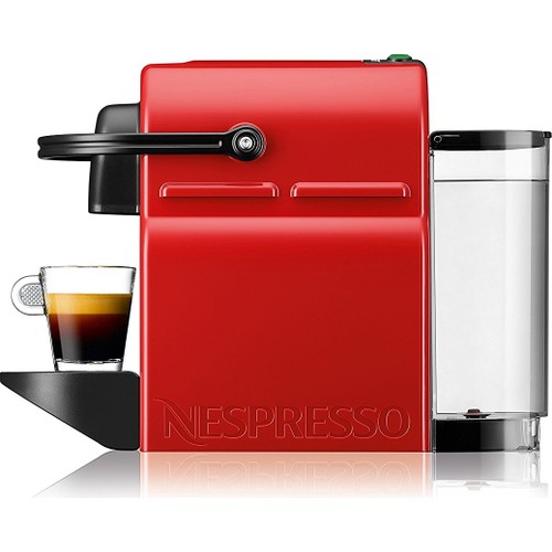 Nespresso C40 Inissia Rubyred Kahve Makinesi, Espresso & Cappuccino