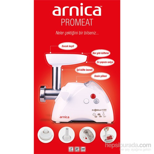 Arnica 2616 Promeat Grande Et Kıyma Makinesi, Kıyma Makineleri