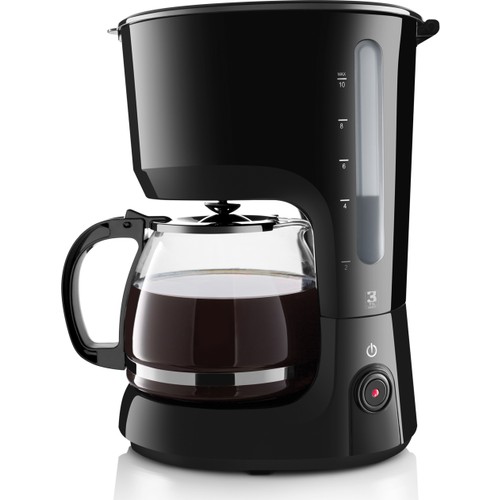 Arzum AR3046 Brewtime Filtre Kahve Makinesi Siyah, Filtre Kahve