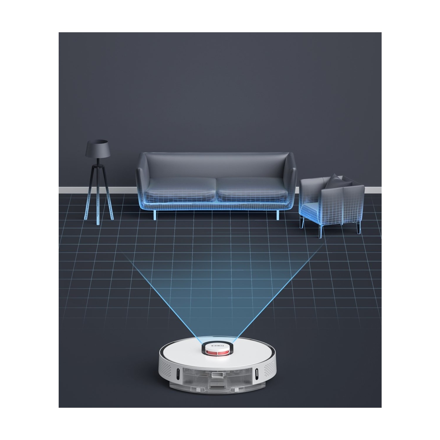 Roidmi Eve Plus Vacuum Mop Akıllı Robot Süpürge, Robot &amp; Gezen Süpürge