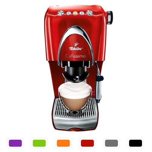 Tchibo Cafissimo CLASSİC Hot Red Kahve Makinesi Kırmızı, Espresso